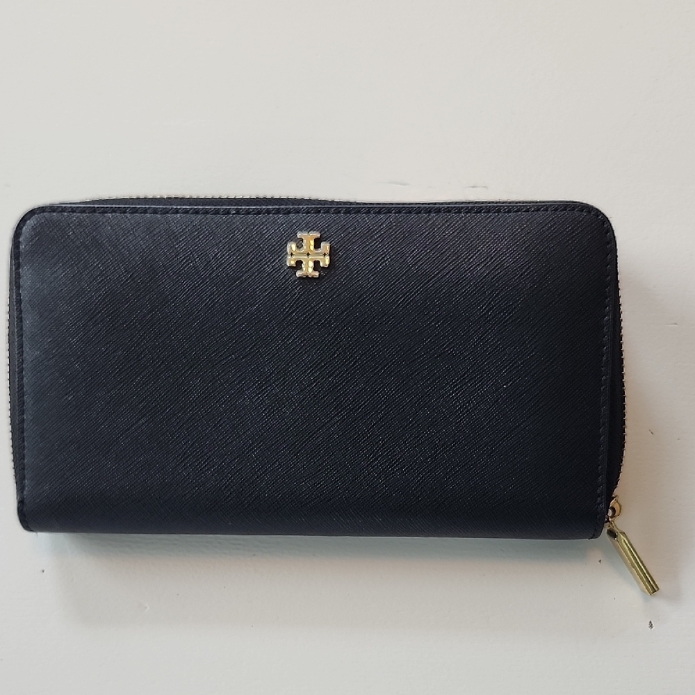Tory Burch Black Wallet
